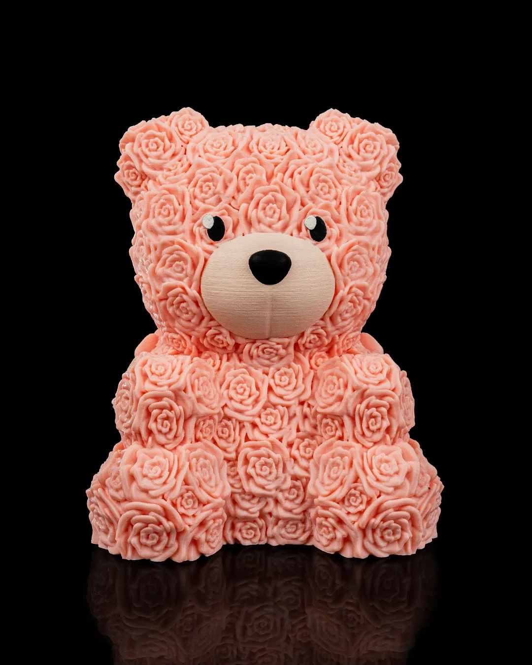 Floral Bear Figure